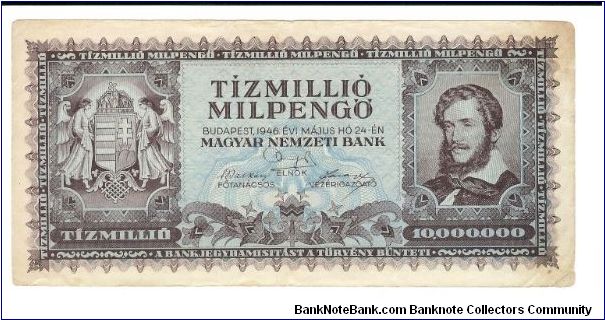 10 Million Milpengo

P129 Banknote