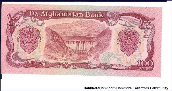 Banknote from Afghanistan year 1991