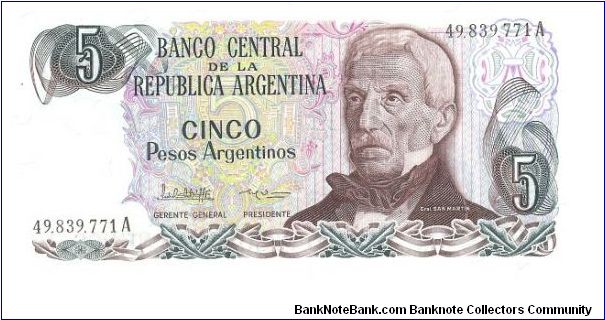 5 Pesos

P312 Banknote