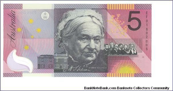 Banknote from Australia year 2001