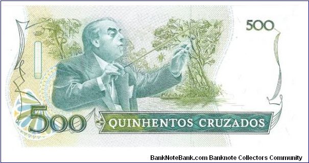 Banknote from Brazil year 1988