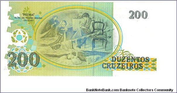 Banknote from Brazil year 1990