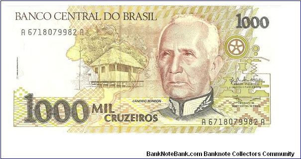 1,000 Cruzeiros

P231B Banknote
