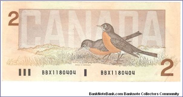 Banknote from Canada year 1986