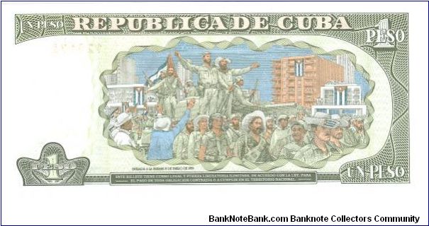 Banknote from Cuba year 1995