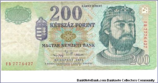 200 Forint

P187A Banknote