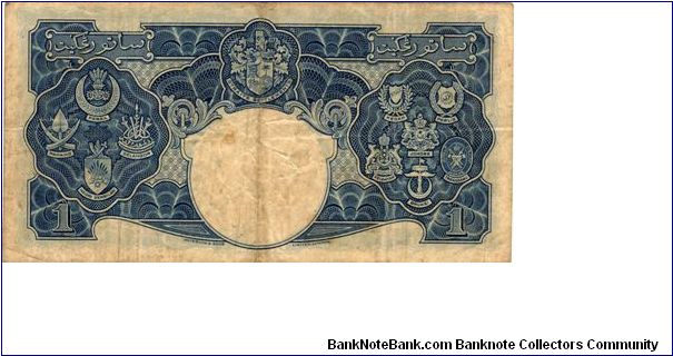 Banknote from Malaysia year 1941