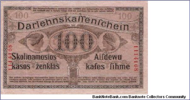 Banknote from Germany year 1918