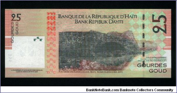 Banknote from Haiti year 2004