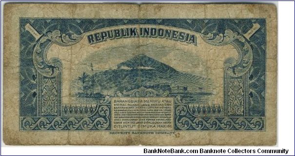 Banknote from Indonesia year 1951
