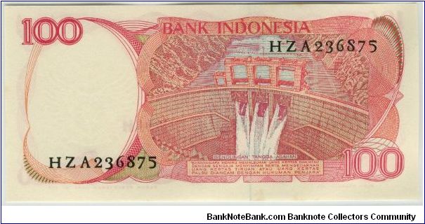 Banknote from Indonesia year 1984