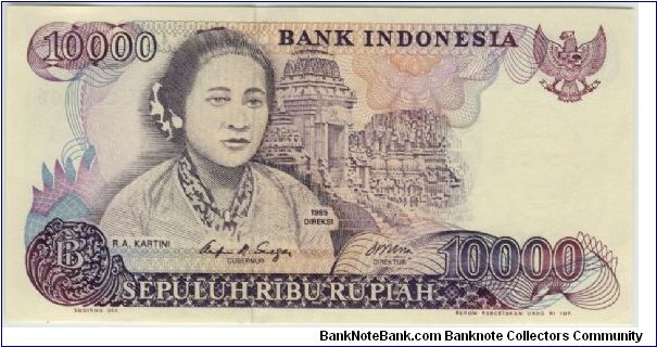 Indonesia 1985 Rp10000 Banknote