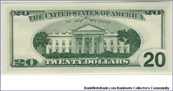 Banknote from USA year 1996