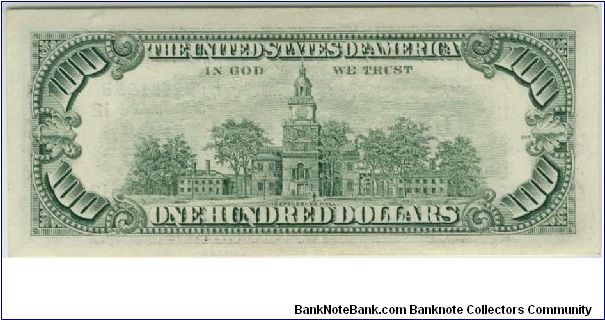 Banknote from USA year 1990