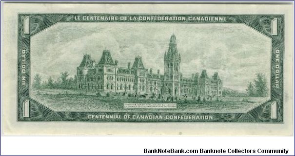 Banknote from Canada year 1967