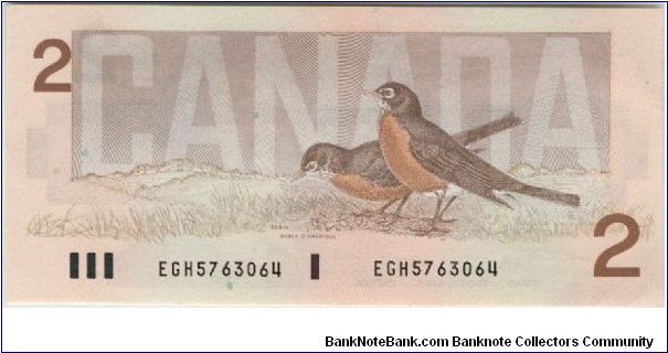 Banknote from Canada year 1986