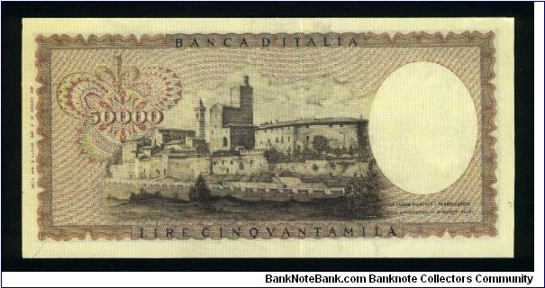 Banknote from Italy year 1967