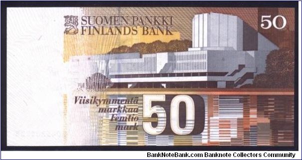 Banknote from Finland year 1991