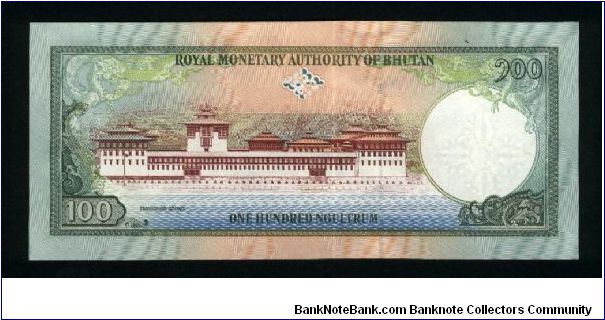 Banknote from Bhutan year 2005