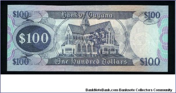 Banknote from Guyana year 1999
