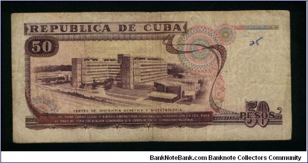 Banknote from Cuba year 1990