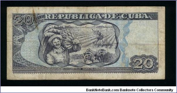 Banknote from Cuba year 2201
