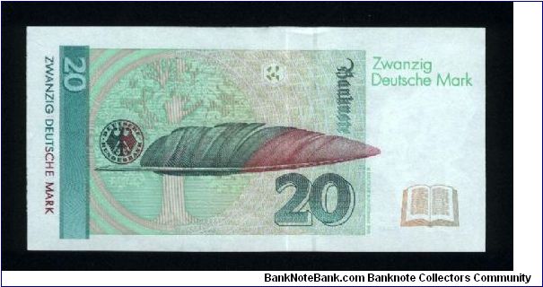 Banknote from Germany year 1993