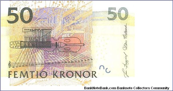 Banknote from Sweden year 2005