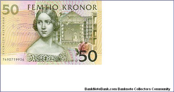 Olive Green, Rose and light brown / Olive green, light brown and multicolour. Banknote