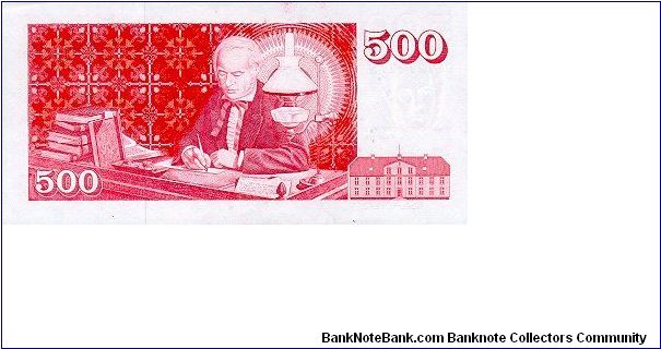 Banknote from Iceland year 2001