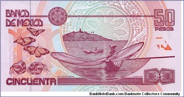 Banknote from Mexico year 2003