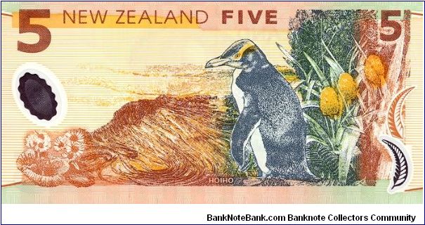 Banknote from New Zealand year 1999