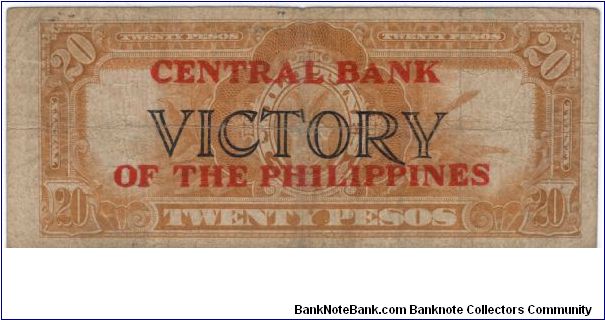 Banknote from Philippines year 1922