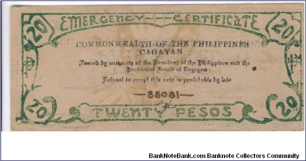 Banknote from Philippines year 1942