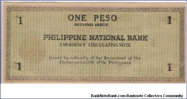 Banknote from Philippines year 1941