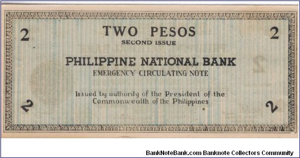 Banknote from Philippines year 1941