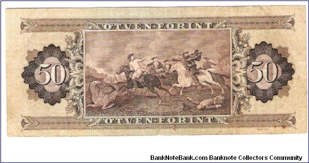 Banknote from Hungary year 1986