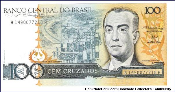 100 CRUZADOS Banknote