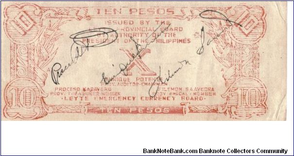 Banknote from Philippines year 1943