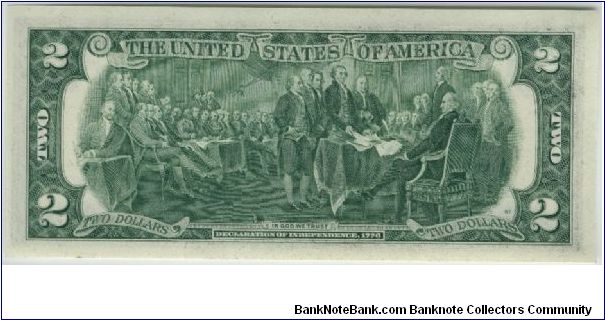 Banknote from USA year 1976
