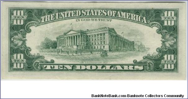 Banknote from USA year 1974