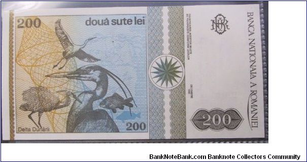 Banknote from Romania year 1992