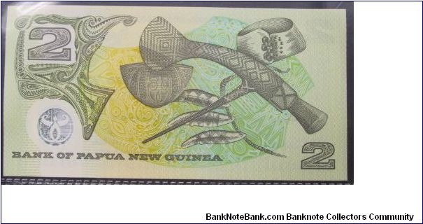 Banknote from Papua New Guinea year 2001