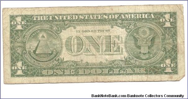 Banknote from USA year 1957