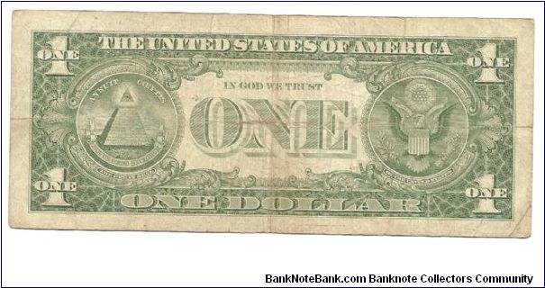 Banknote from USA year 1957