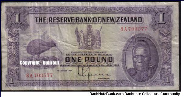 £1 Lefeaux 8A Banknote