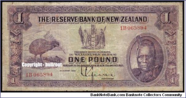 £1 Lefeaux 1B Banknote