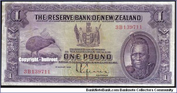 £1 Lefeaux 3B Banknote