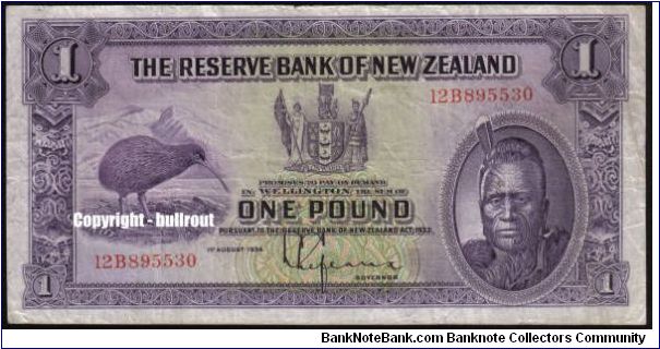 £1 Lefeaux 12B Banknote