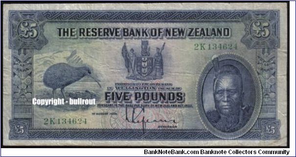 £5 Lefeaux 2K Banknote